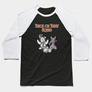 Trick or Treat Squad Baseball T-Shirt